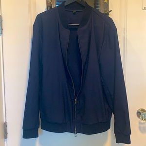 Hugo by Hugo BOSS Mens Lightweight Jacket Navy Med-Large